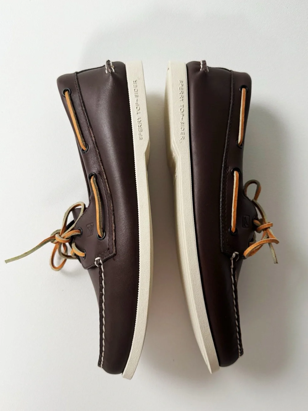 Sperry Authentic Original 2-Eye Boat Shoe in Smooth Brown | 13 NWOT